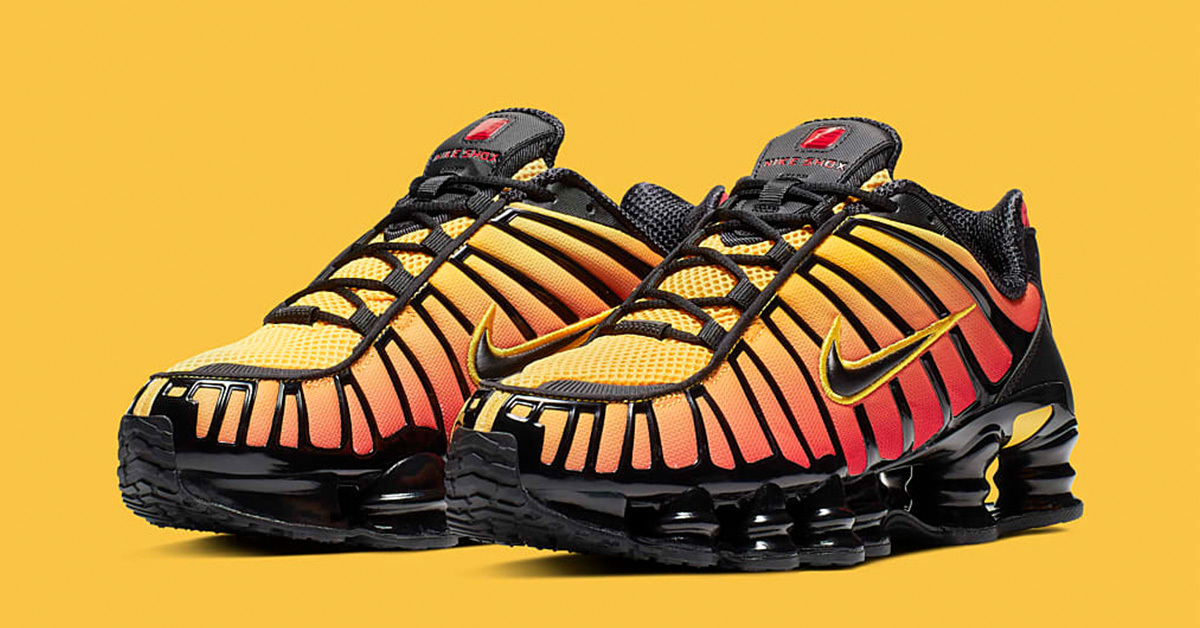日本未入荷!★NIKE SHOX TL SUNRISE Comeback after five years: Nike Shox TL